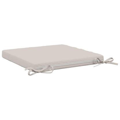 vidaXL 4-Piece Seat Cushions SOEST 4 pcs 100% Polyester White