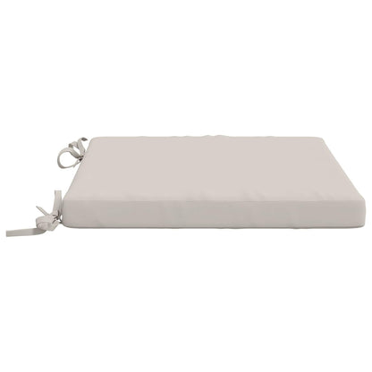 vidaXL 4-Piece Seat Cushions SOEST 4 pcs 100% Polyester White