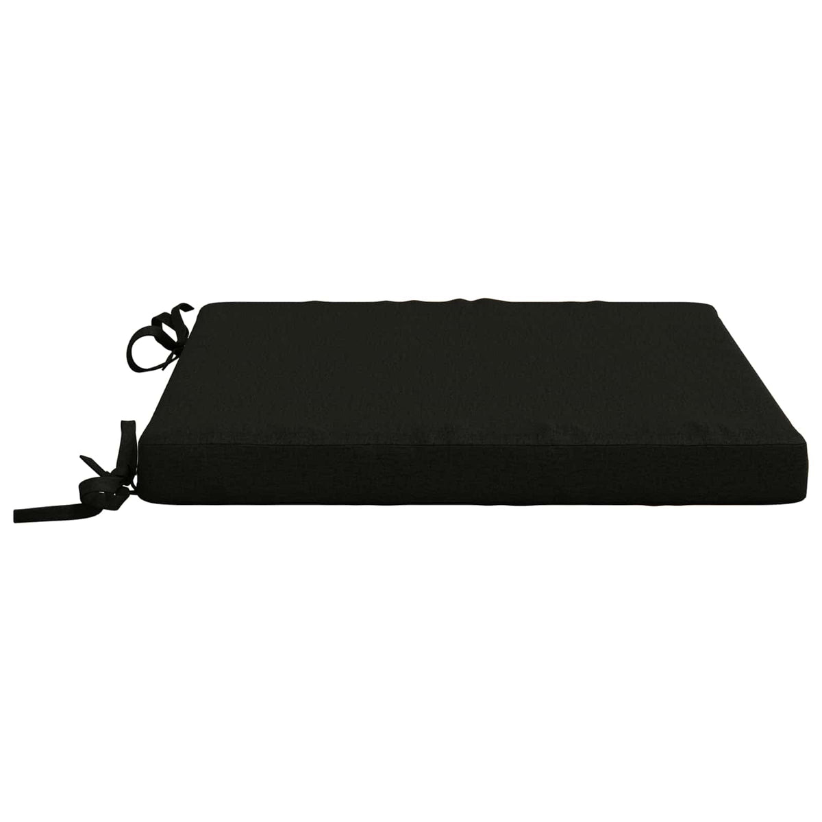vidaXL 4-Piece Seat Cushions SOEST 4 pcs 100% Polyester Black