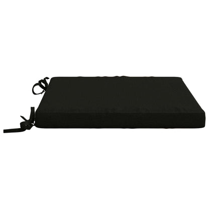 vidaXL 4-Piece Seat Cushions SOEST 4 pcs 100% Polyester Black