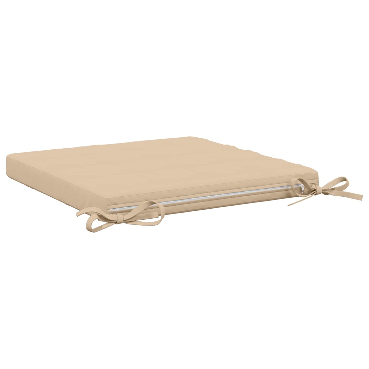 vidaXL 4-Piece Seat Cushions SOEST 4 pcs 100% Polyester Cream