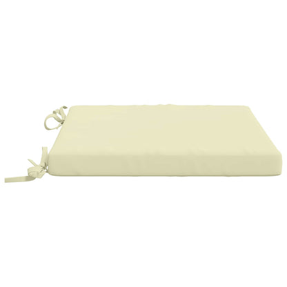 vidaXL 4-Piece Seat Cushions SOEST 4 pcs 100% Polyester Cream