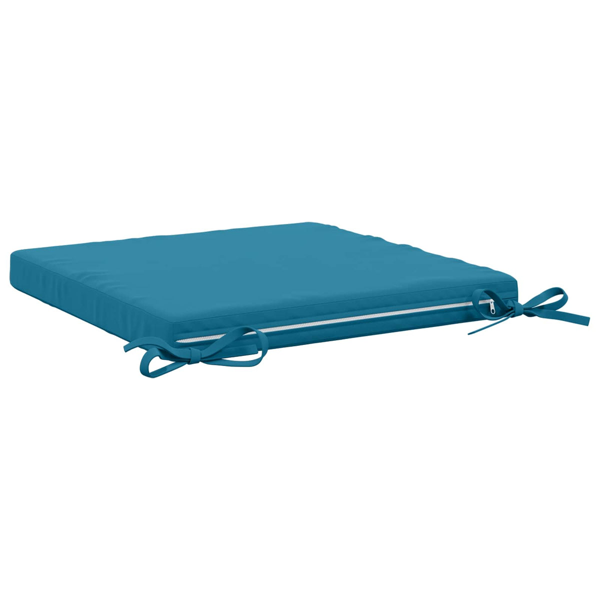 vidaXL 4-Piece Seat Cushions SOEST 4 pcs 100% Polyester Light Blue