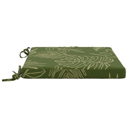 vidaXL 4-Piece Seat Cushions SOEST 4 pcs 100% Polyester Leaf Design