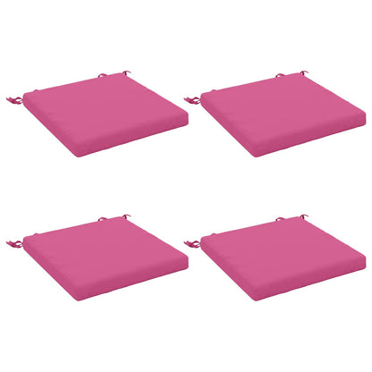 vidaXL 4-Piece Seat Cushions SOEST 4 pcs 100% Polyester Pink