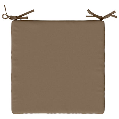 vidaXL 4-Piece Seat Cushions SOEST 4 pcs 100% Polyester Taupe
