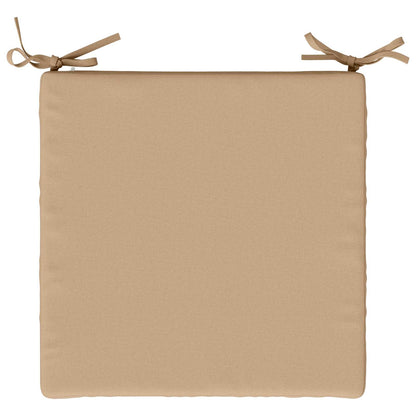 vidaXL 4-Piece Seat Cushions SOEST 4 pcs 100% Polyester Sand