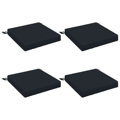 vidaXL 4-Piece Seat Cushions SOEST 4 pcs 100% Polyester Dark Blue