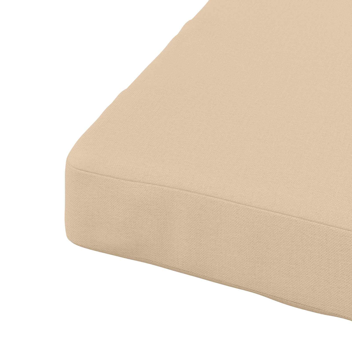 vidaXL 4-Piece Seat Cushions SOEST 4 pcs 100% Polyester Cream