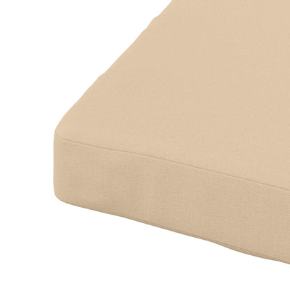 vidaXL 4-Piece Seat Cushions SOEST 4 pcs 100% Polyester Cream