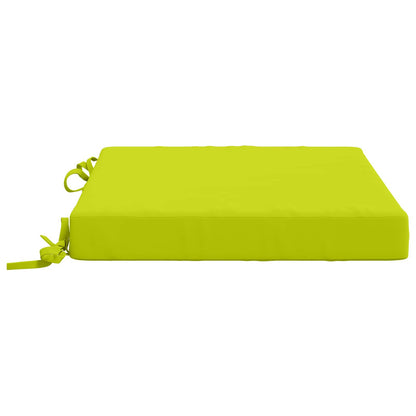 vidaXL 4-Piece Seat Cushions SOEST 4 pcs 100% Polyester Bright Green