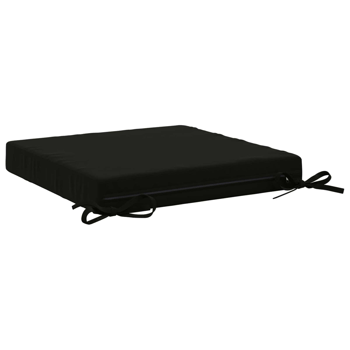 vidaXL 4-Piece Seat Cushions SOEST 4 pcs 100% Polyester Black