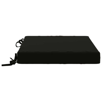vidaXL 4-Piece Seat Cushions SOEST 4 pcs 100% Polyester Black