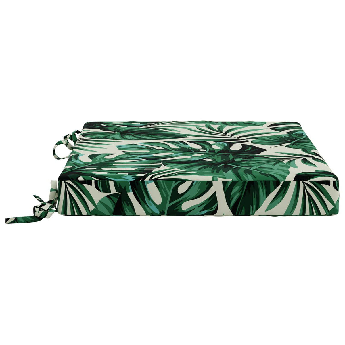 vidaXL 4-Piece Seat Cushions SOEST 4 pcs 100% Polyester Leaf Pattern