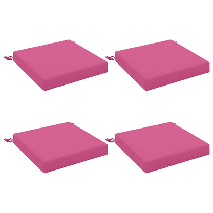 vidaXL 4-Piece Seat Cushions SOEST 4 pcs 100% Polyester Pink