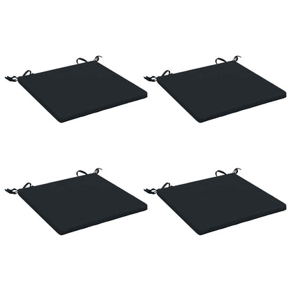 vidaXL 4-Piece Seat Cushions SOEST 4 pcs 100% Polyester Dark Blue