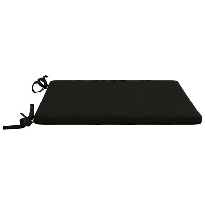 vidaXL 4-Piece Seat Cushions SOEST 4 pcs 100% Polyester Black