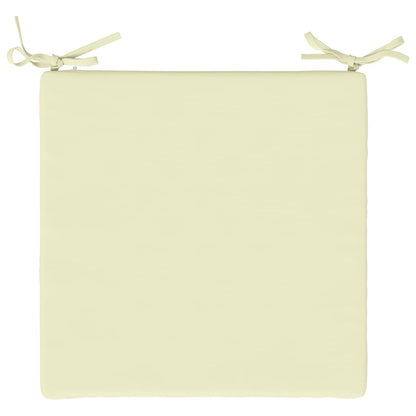 vidaXL 4-Piece Seat Cushions SOEST 4 pcs 100% Polyester Cream