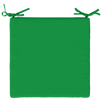 vidaXL 4-Piece Seat Cushions SOEST 4 pcs 100% Polyester Green