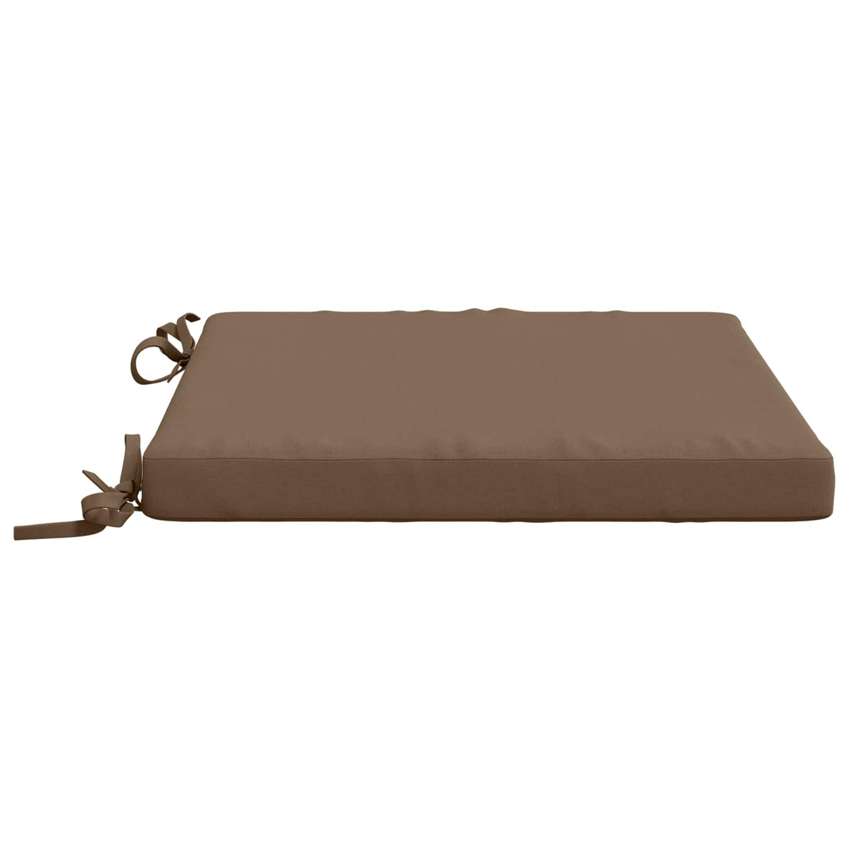 vidaXL 4-Piece Seat Cushions SOEST 4 pcs 100% Polyester Taupe