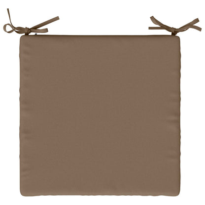 vidaXL 4-Piece Seat Cushions SOEST 4 pcs 100% Polyester Taupe