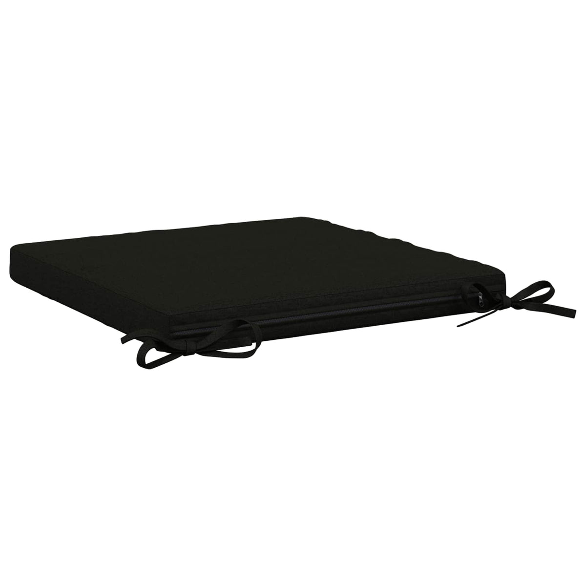 vidaXL 4-Piece Seat Cushions SOEST 4 pcs 100% Polyester Black