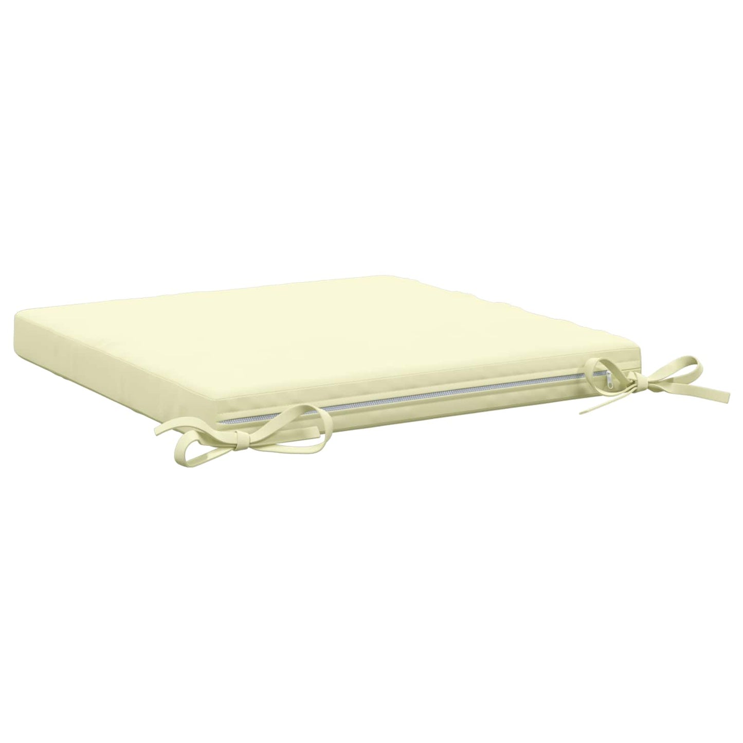 vidaXL 4-Piece Seat Cushions SOEST 4 pcs 100% Polyester Cream