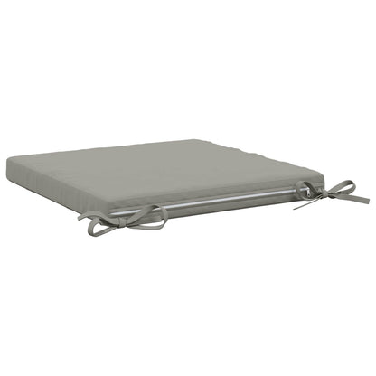 vidaXL 4-Piece Seat Cushions SOEST 4 pcs 100% Polyester Grey