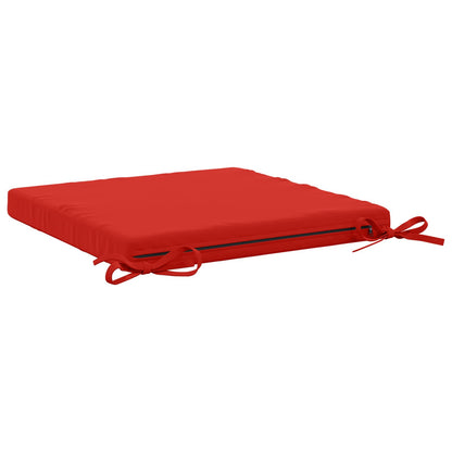 vidaXL 4-Piece Seat Cushions SOEST 4 pcs 100% Polyester Red