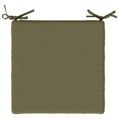 vidaXL 4-Piece Seat Cushions SOEST 4 pcs 100% Polyester Olive Green