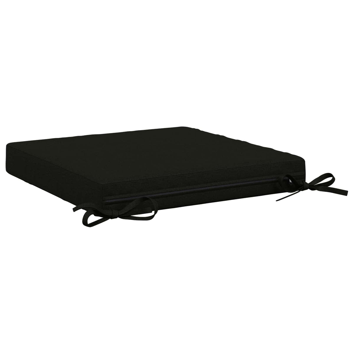 vidaXL 4-Piece Seat Cushions SOEST 4 pcs 100% Polyester Black
