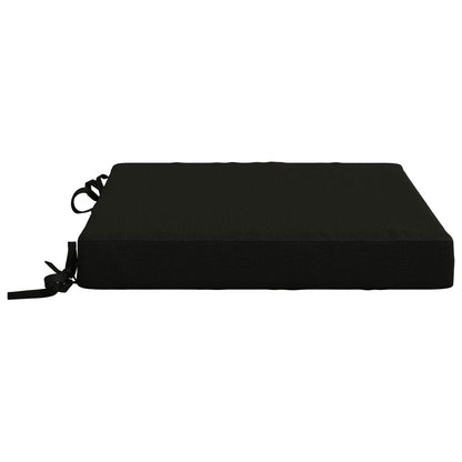 vidaXL 4-Piece Seat Cushions SOEST 4 pcs 100% Polyester Black
