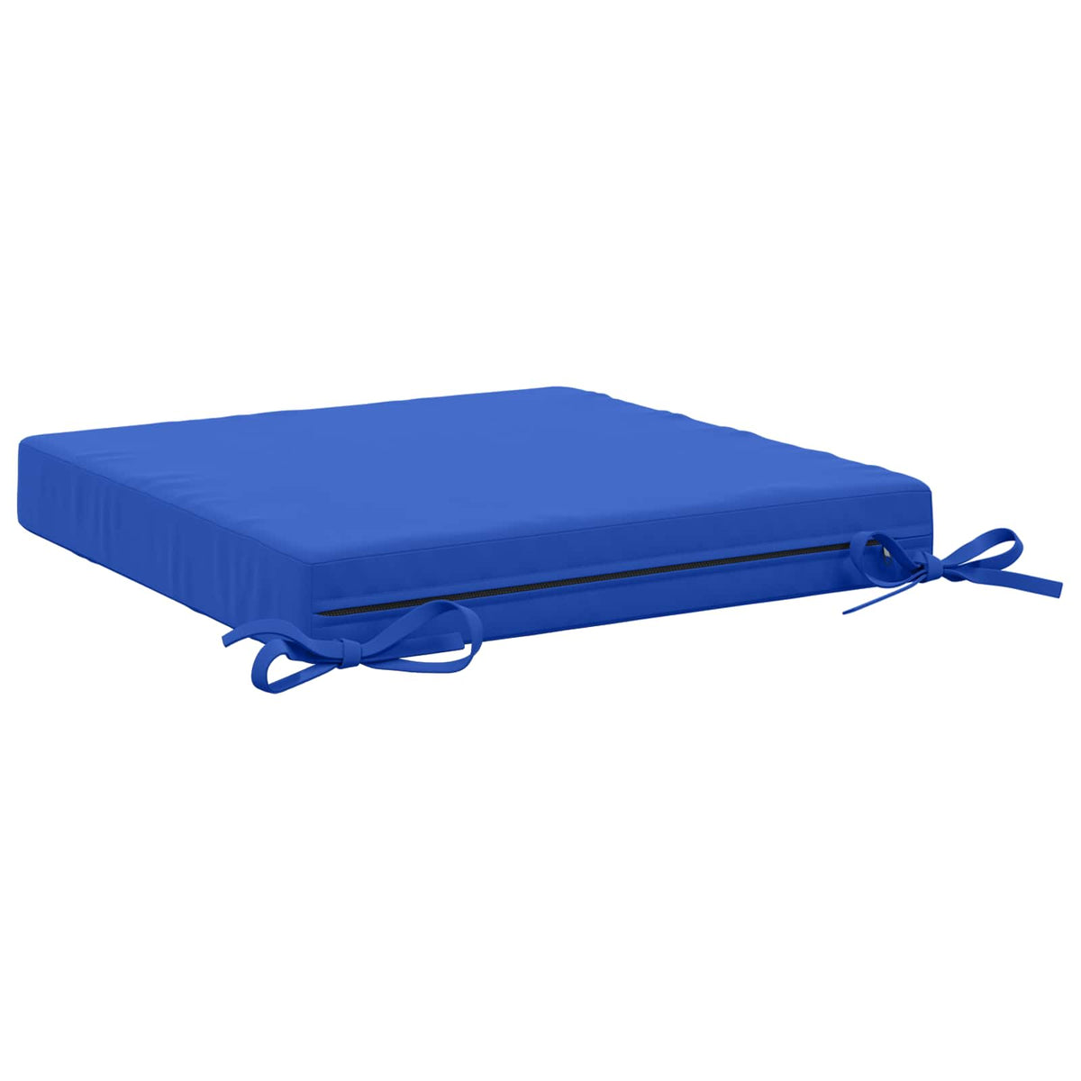 vidaXL 4-Piece Seat Cushions SOEST 4 pcs 100% Polyester Royal Blue