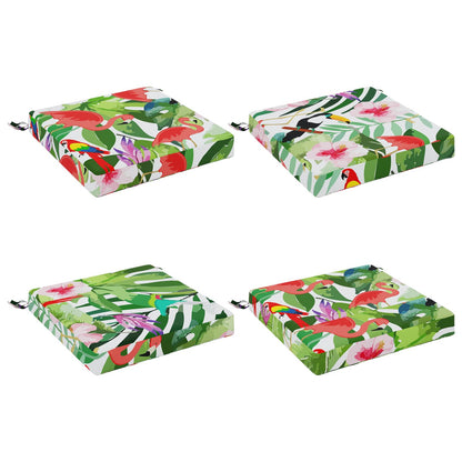 vidaXL 4-Piece Seat Cushions SOEST 4 pcs 100% Polyester Multicolour