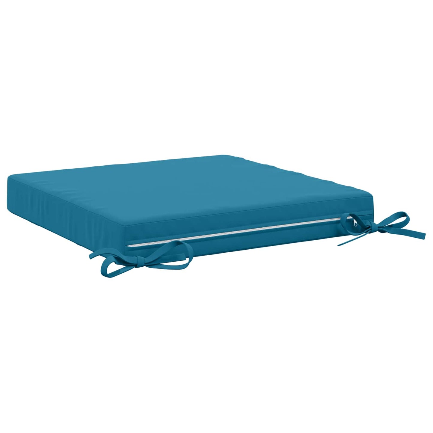 vidaXL 4-Piece Seat Cushions SOEST 4 pcs 100% Polyester Light Blue