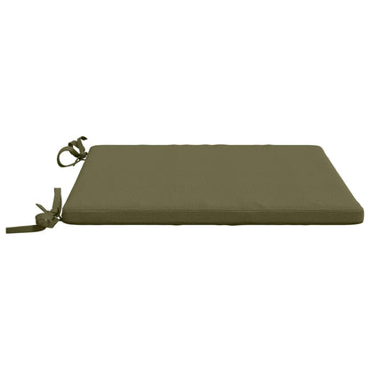 vidaXL 4-Piece Seat Cushions SOEST 4 pcs 100% Polyester Olive Green