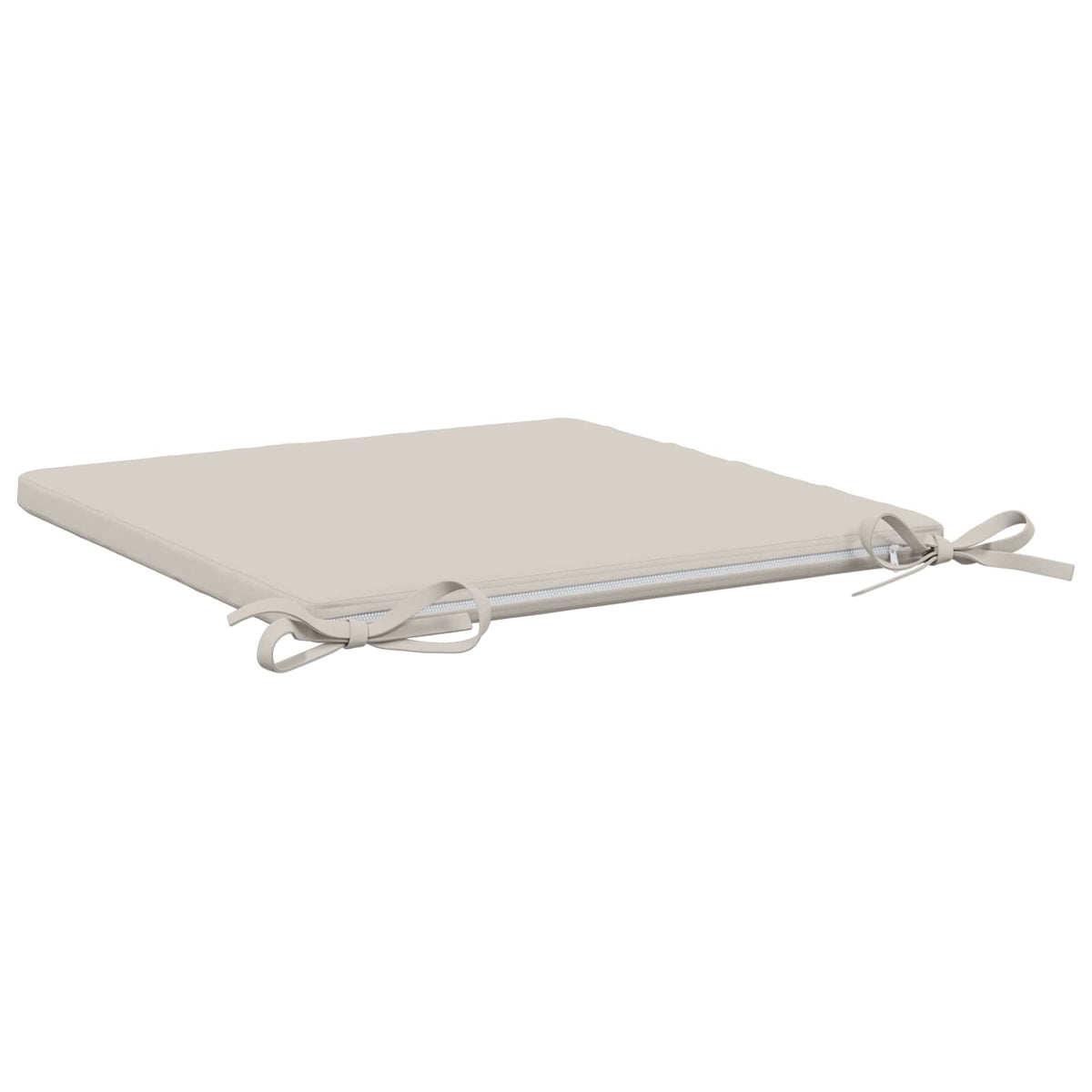 vidaXL 4-Piece Seat Cushions SOEST 4 pcs 100% Polyester White