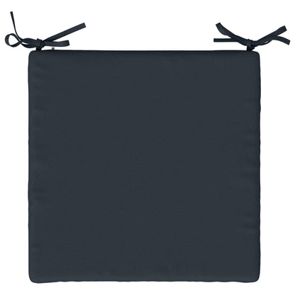 vidaXL Seat Cushions SOEST 4 pcs 100% Polyester Dark Blue