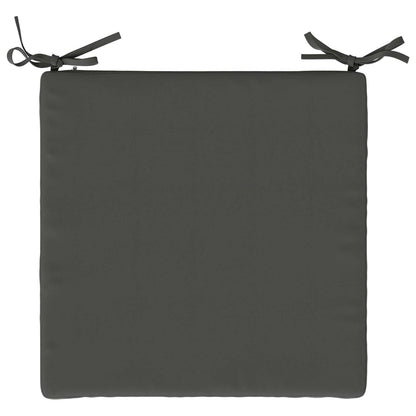 vidaXL 4-Piece Seat Cushions SOEST 4 pcs 100% Polyester Anthracite