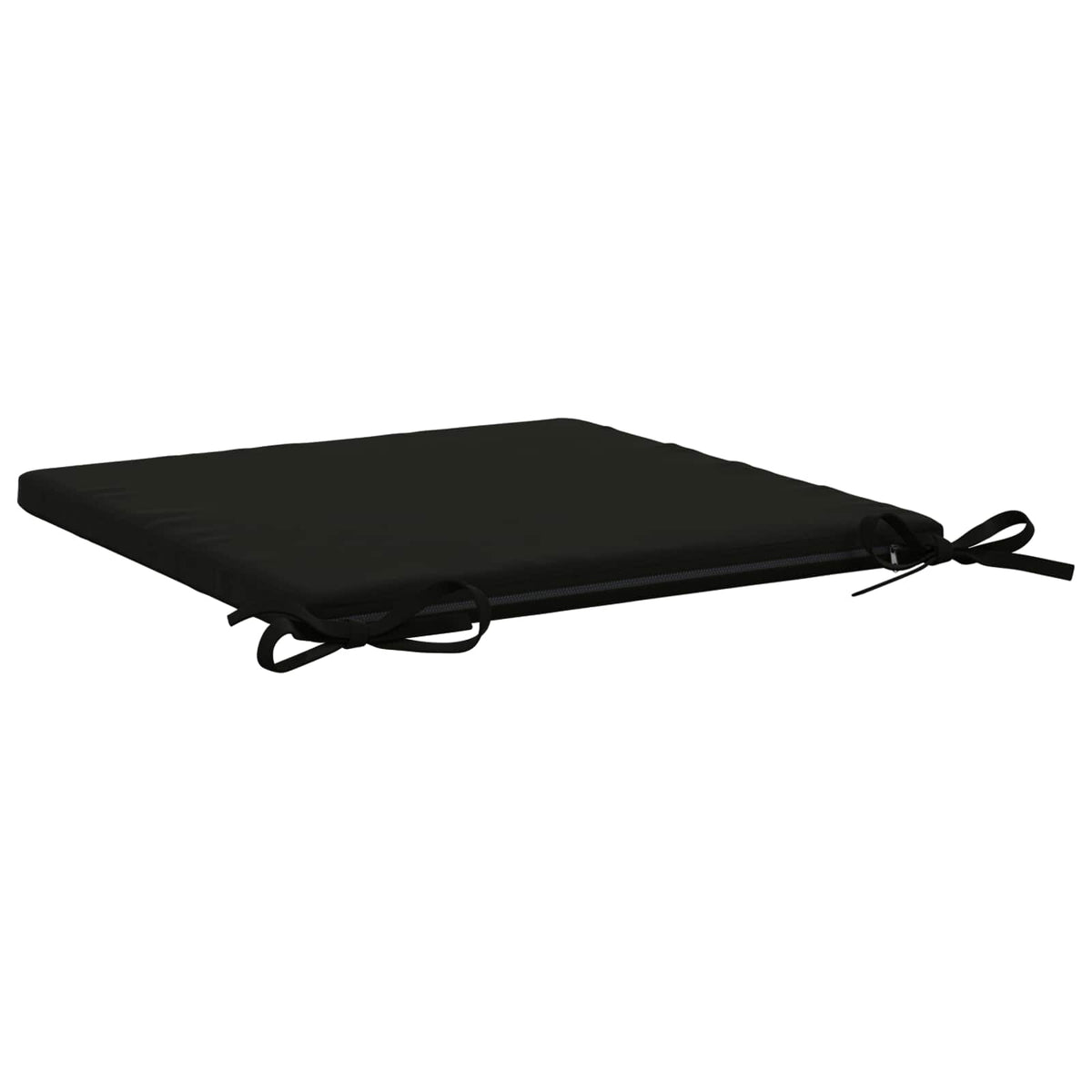 vidaXL 4-Piece Seat Cushions SOEST 4 pcs 100% Polyester Black