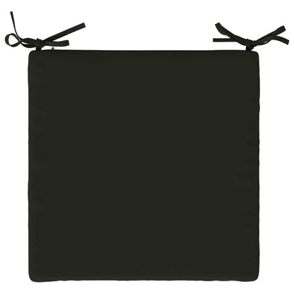 vidaXL 4-Piece Seat Cushions SOEST 4 pcs 100% Polyester Black