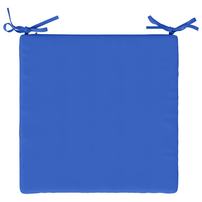 vidaXL 4-Piece Seat Cushions SOEST 4 pcs 100% Polyester Royal Blue