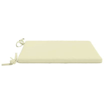 vidaXL 4-Piece Seat Cushions SOEST 4 pcs 100% Polyester Cream