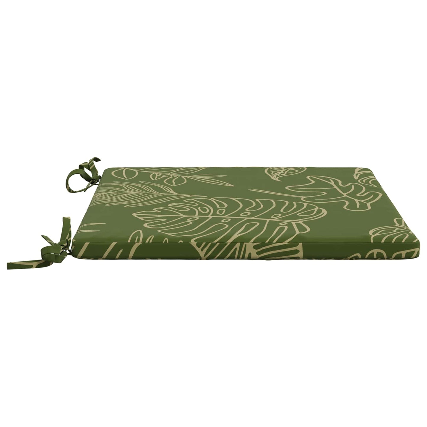 vidaXL 4-Piece Seat Cushions SOEST 4 pcs 100% Polyester Leaf Design