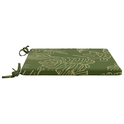 vidaXL 4-Piece Seat Cushions SOEST 4 pcs 100% Polyester Leaf Design
