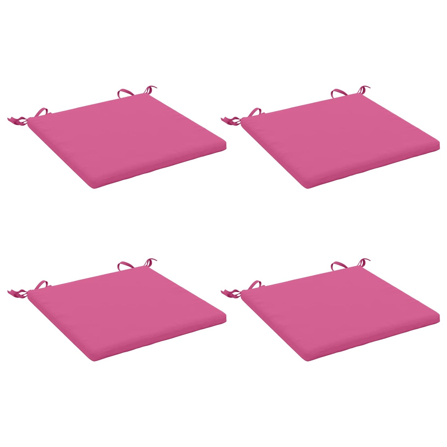 vidaXL 4-Piece Seat Cushions SOEST 4 pcs 100% Polyester Pink