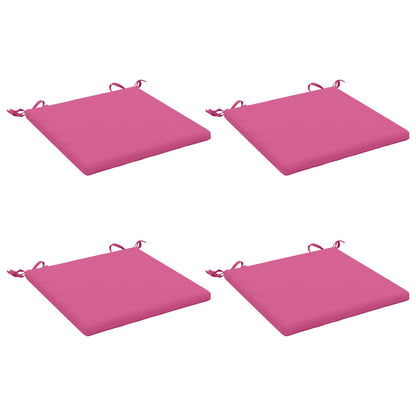 vidaXL 4-Piece Seat Cushions SOEST 4 pcs 100% Polyester Pink
