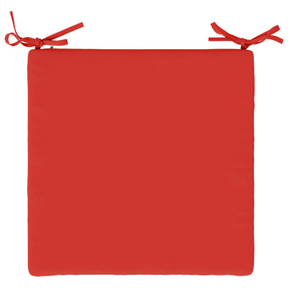 vidaXL 4-Piece Seat Cushions SOEST 4 pcs 100% Polyester Red