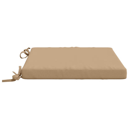 vidaXL 4-Piece Seat Cushions SOEST 4 pcs 100% Polyester Sand