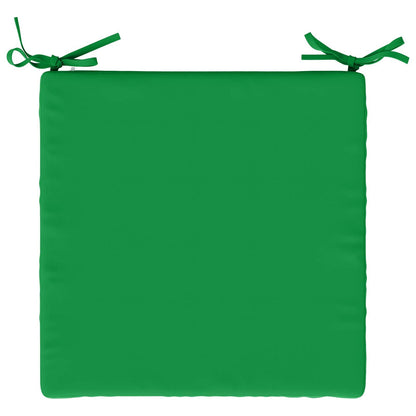 vidaXL 4-Piece Seat Cushions SOEST 4 pcs 100% Polyester Green